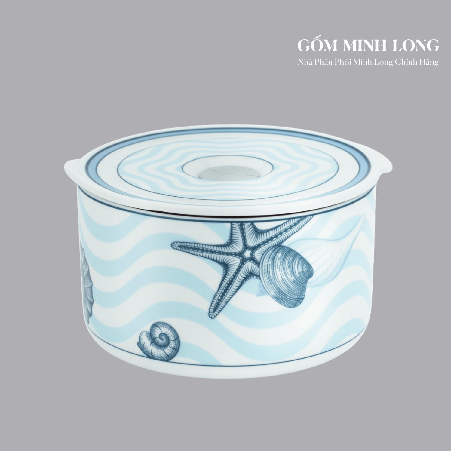 Hộp sứ Minh Long cao cấp, sang trọng
