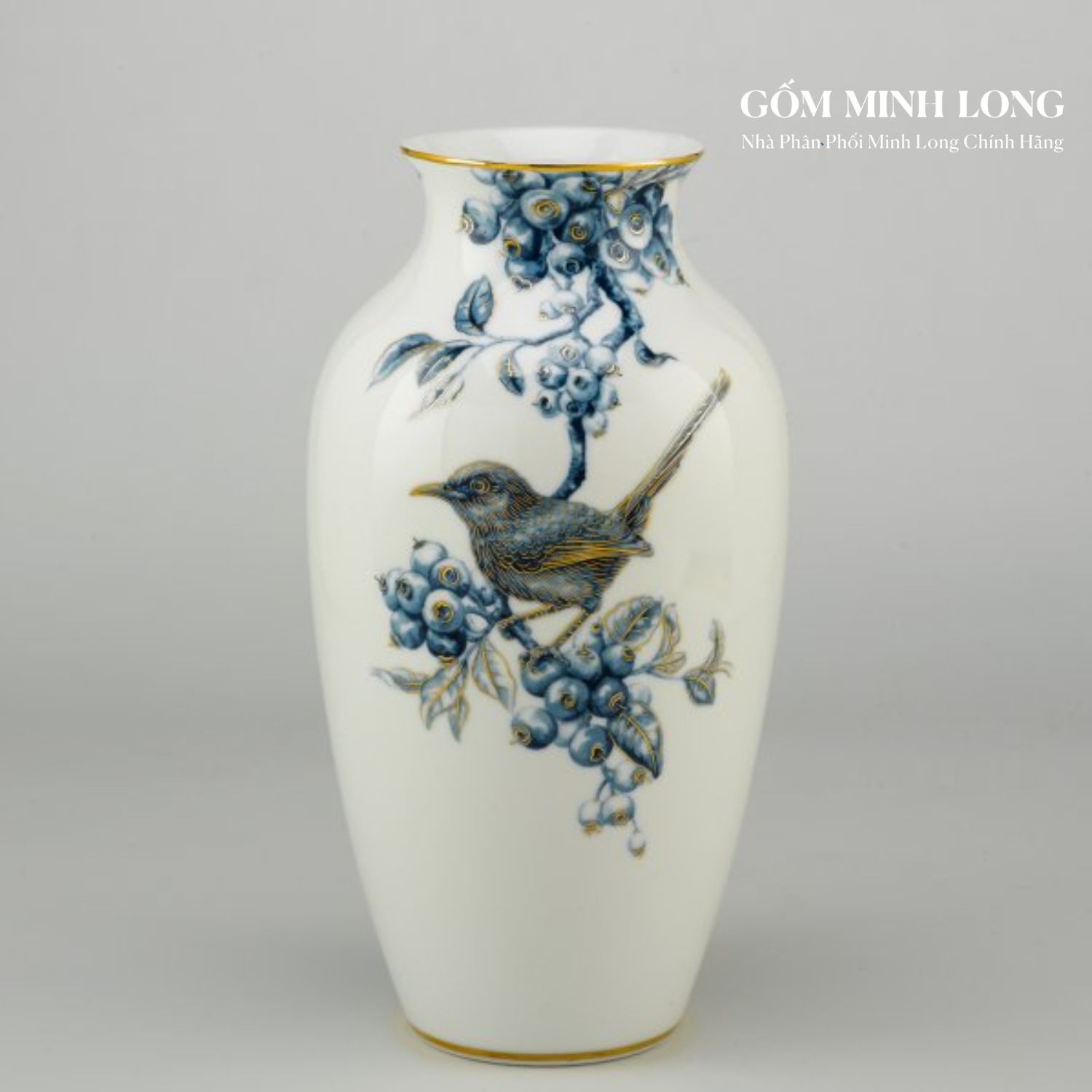 Lọ hoa Minh Long làm quà tặng đối tác ý nghĩa