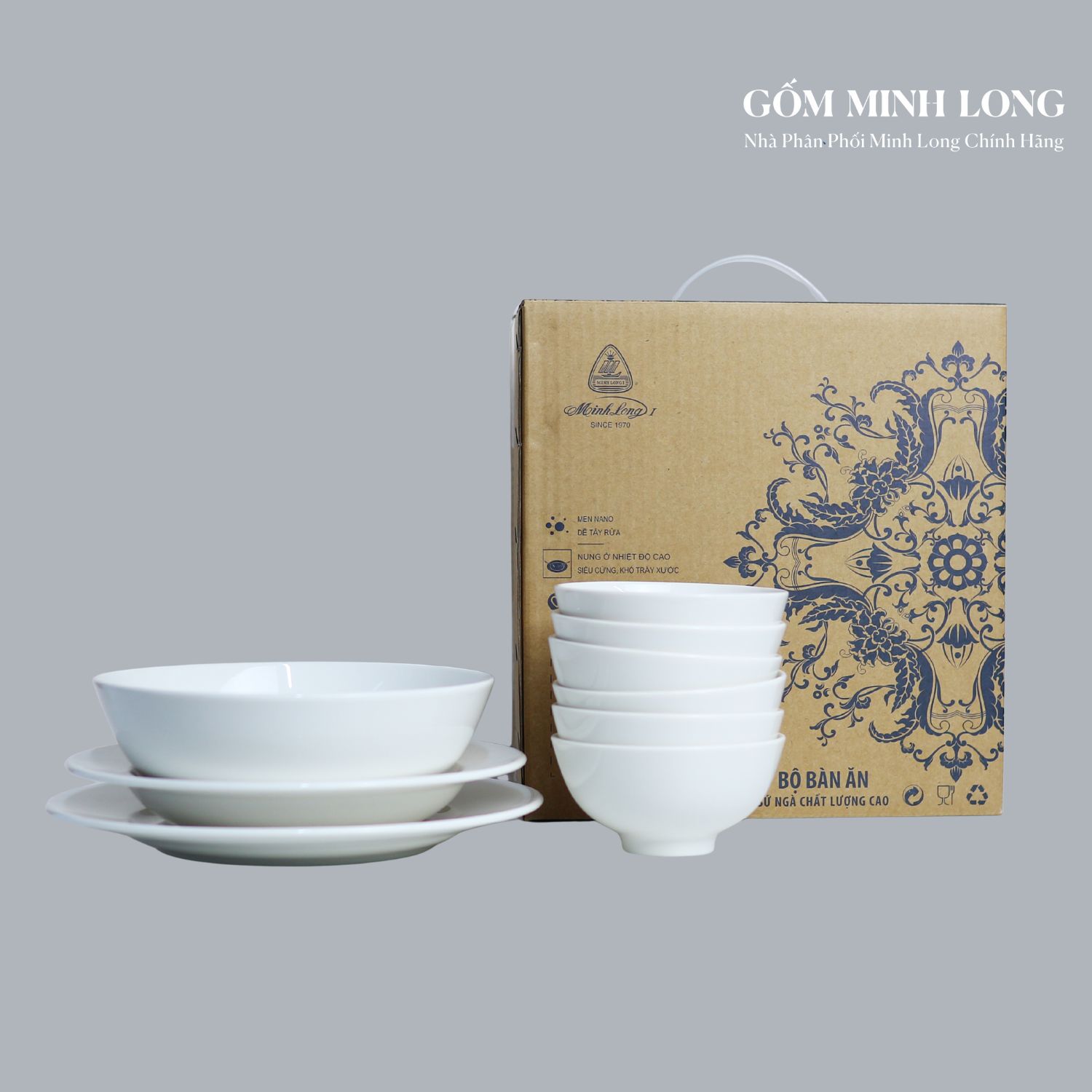Lưu ý để chọn được bộ bát đĩa in logo đẹp