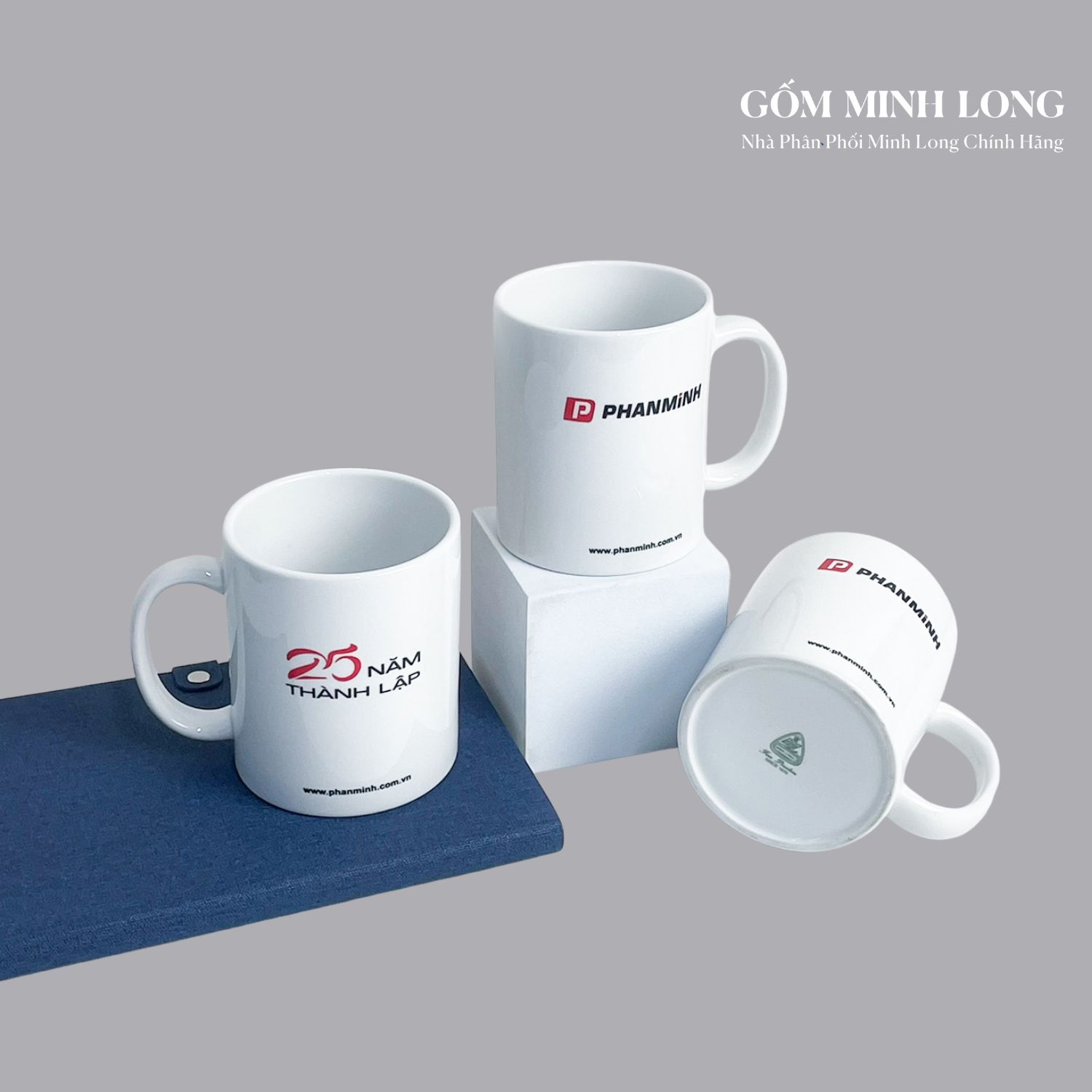 Xưởng in cốc sứ giá rẻ theo yêu cầu khách hàng