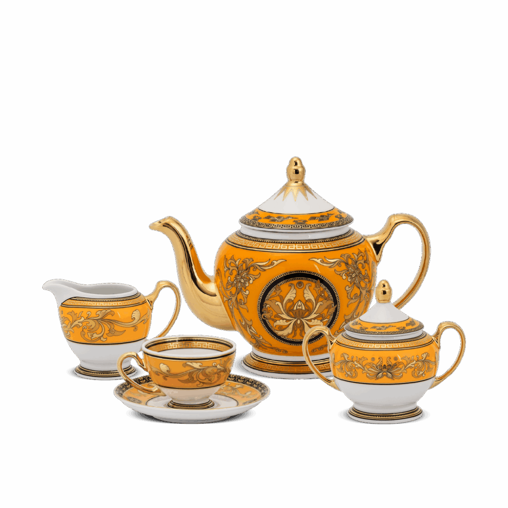 Bộ trà 1.3L - Hoàng Cung - Hoàng Bảo (Sen) A001_01134013703gomminhlong.com