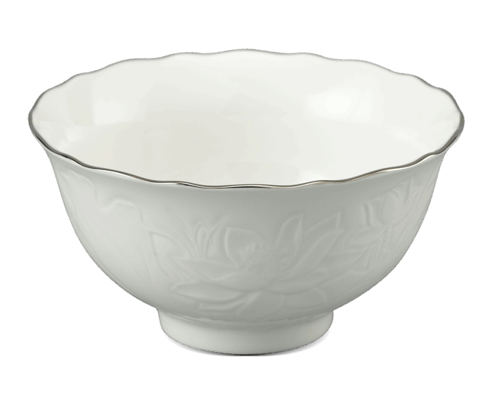  Chén cơm 11.5 cm - Sen IFP - Chỉ Bạch Kim A001_031196043gomminhlong.com