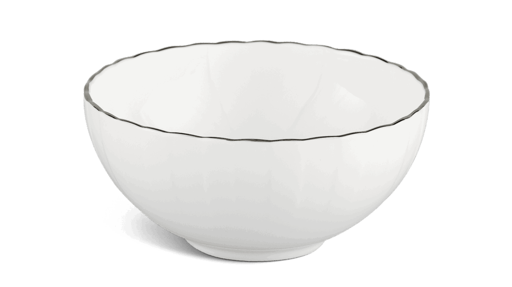 Chén cơm 12 cm - Ngọc Biển IFP - Chỉ Bạch Kim A001_031255043gomminhlong.com