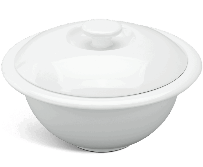  Thố vành 12 cm + nắp - Jasmine - Trắng A001_061219000gomminhlong.com