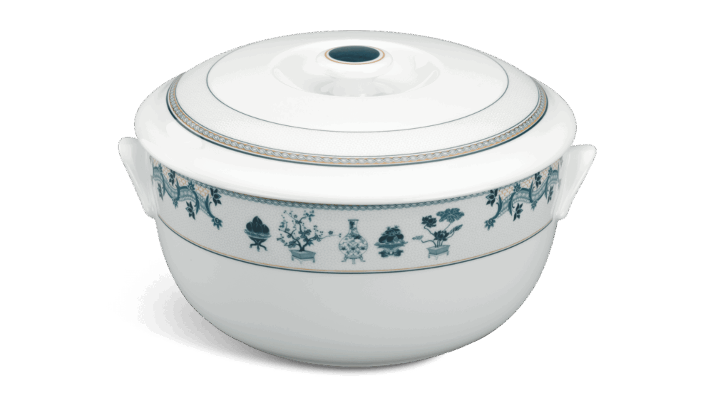 Thố 18 cm + nắp - Jasmine - Tứ Quý A001_061805133gomminhlong.com