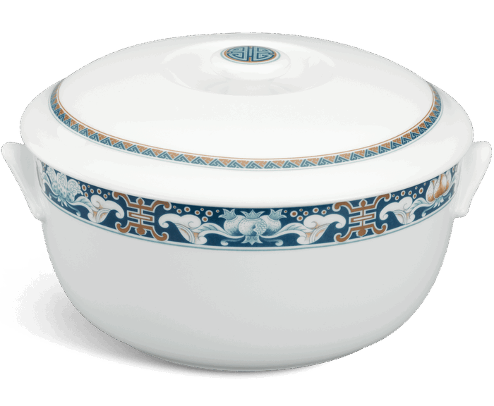  Thố 18 cm + nắp - Jasmine - Phước Lộc Thọ A001_061805139gomminhlong.com