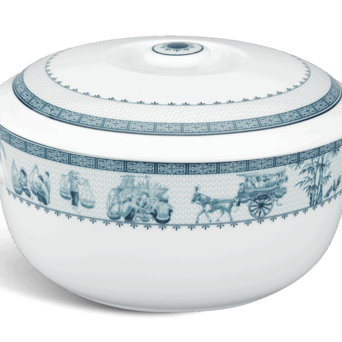 Thố 18 cm + nắp - Jasmine - Thôn Dã A001_061805179gomminhlong.com
