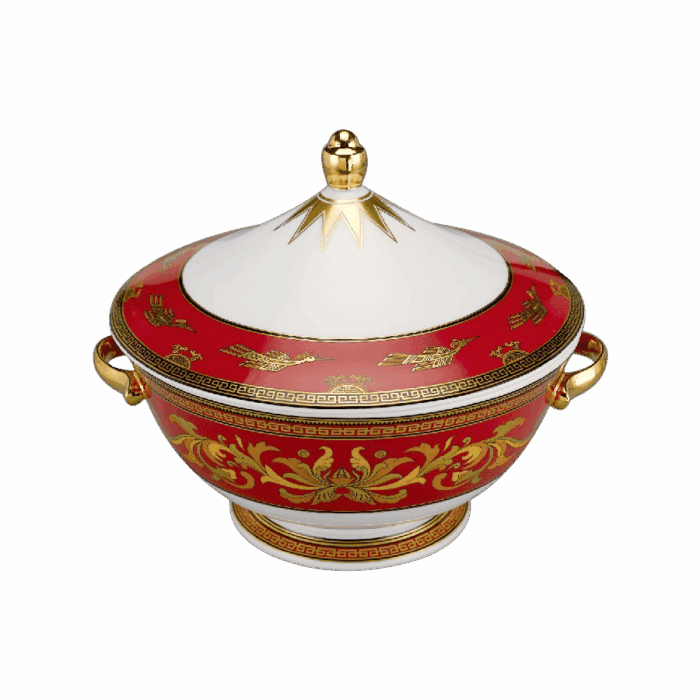 Thố 22 cm + nắp - Hoàng Cung - Quốc Sắc A001_062224068gomminhlong.com