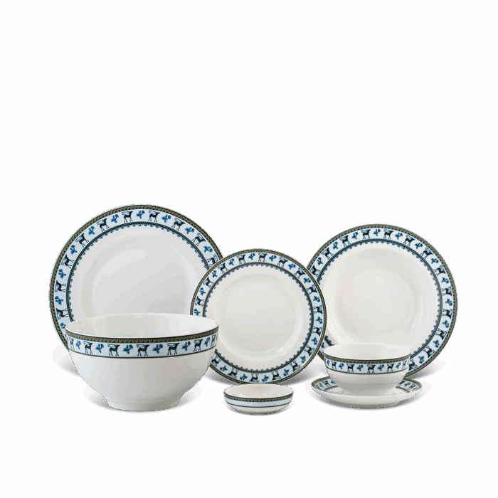  Bộ đồ ăn 23 sản phẩm - Camellia - Lộc Lạc A001_23CAM485gomminhlong.com