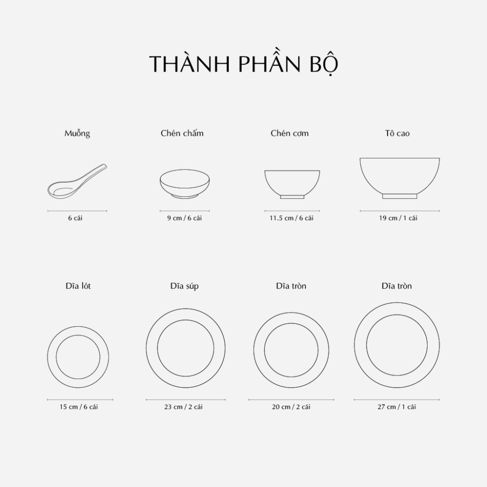 Bộ đồ ăn 30 sản phẩm - Cordon - Men Ngọc Sương Mờ A001_3006A1522gomminhlong.com