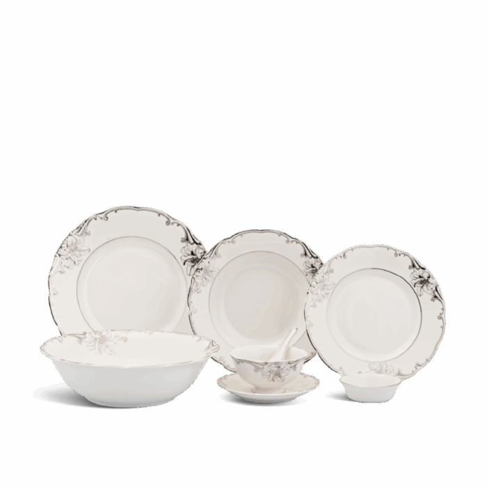  Bộ đồ ăn 30 sản phẩm - Đài Các IFP - Trang Trí Bạch Kim A001_30266gomminhlong.com