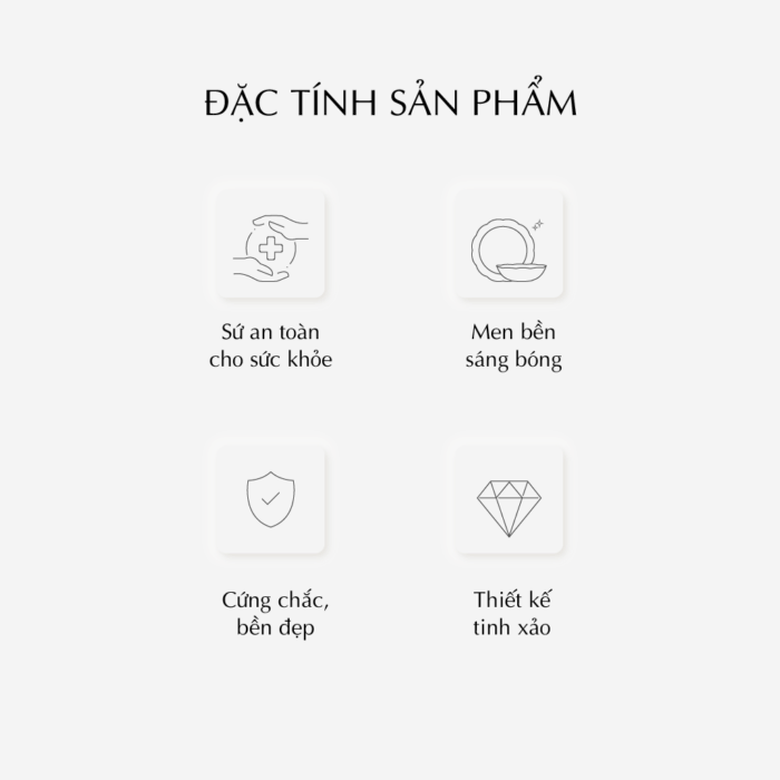  Bộ đồ ăn 30 sản phẩm - Đài Các IFP - Trang Trí Bạch Kim A001_30266gomminhlong.com