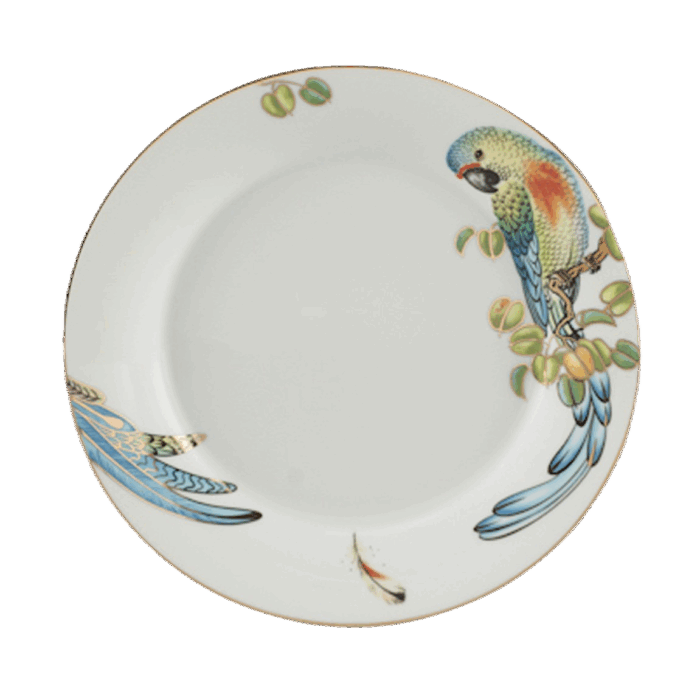 Dĩa tròn 20 cm - Tulip Ngà - Hoàng Yến A001_042081303gomminhlong.com