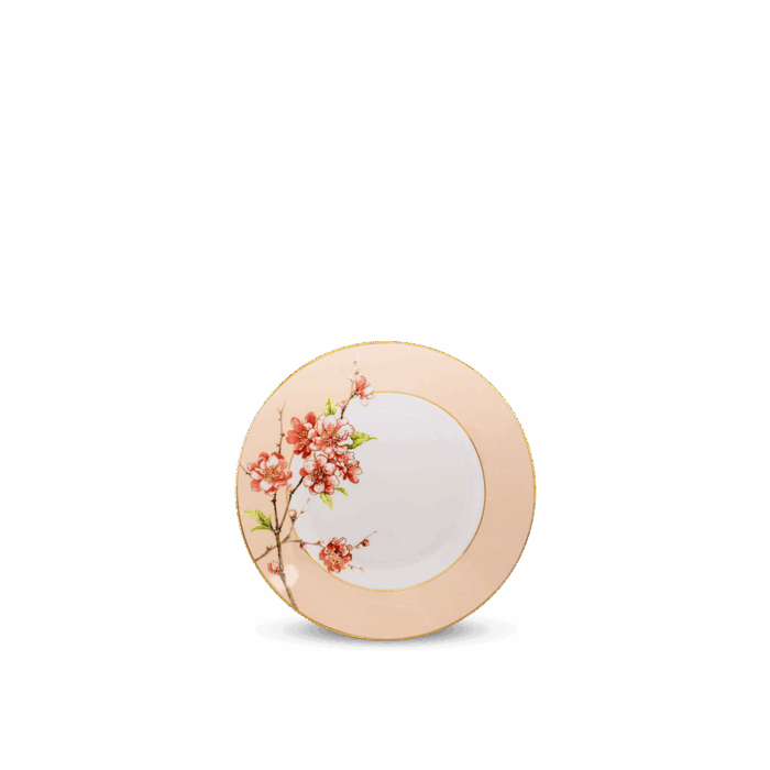 Dĩa tròn - Camellia - Hoa Đào A001_042060480gomminhlong.com