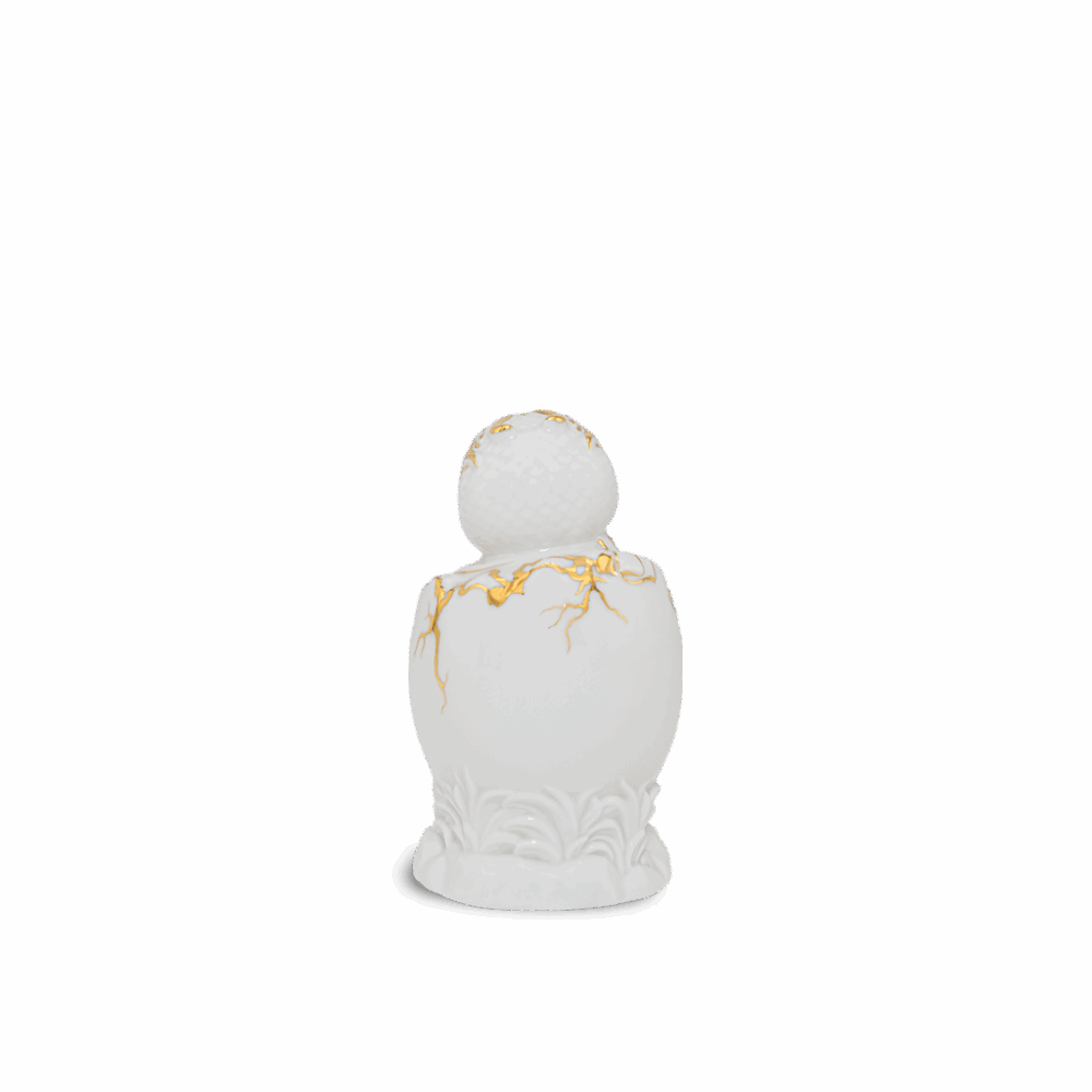 Tượng Rắn Phúc Thái 9.8 cm - Trắng A001_440919TBVgomminhlong.com