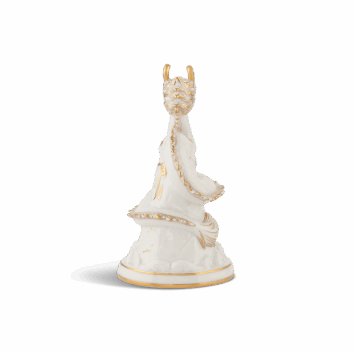  Tượng rồng Long Phù Đại Khánh 13.5 cm - Màu Trắng A001_441311TBVgomminhlong.com