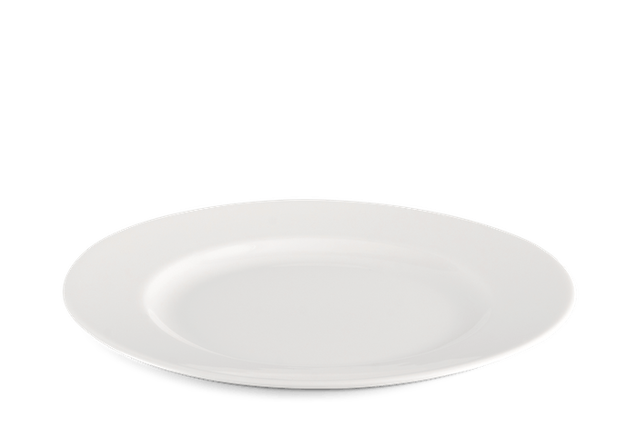 Dĩa tròn 25 cm - Jasmine - Trắng Ngà : A001_582585000gomminhlong.com