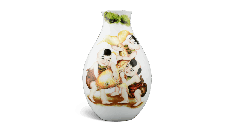 Bình hoa 29 cm - Ngũ Phúc A001_502534450gomminhlong.com