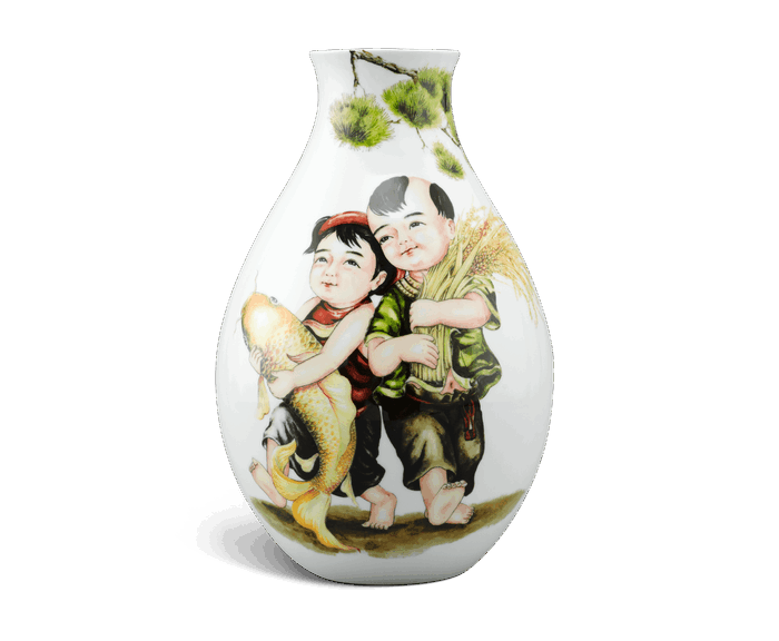  Bình hoa 29 cm - Ngũ Phúc A001_502534450gomminhlong.com