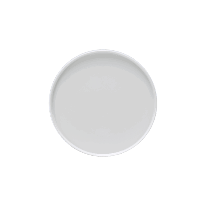 Dĩa tròn cạnh đứng - Timeless - Trắng A001_542231000gomminhlong.com