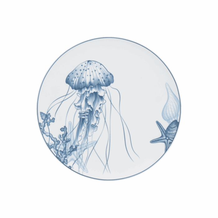  Dĩa tròn 25 cm (KL) - Timeless - Đại Dương Sương Mờ A001_542532518gomminhlong.com