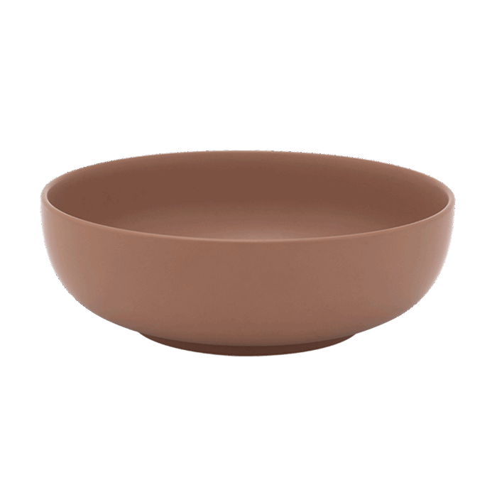  Tô cạn 20 cm - Timeless - Màu Nâu A001_552046516gomminhlong.com