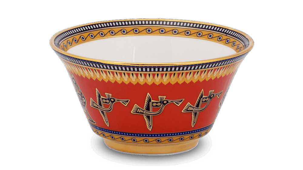 Chén cơm 11.5 cm - Tulip Trắng - Trống Đồng A001_591111376gomminhlong.com