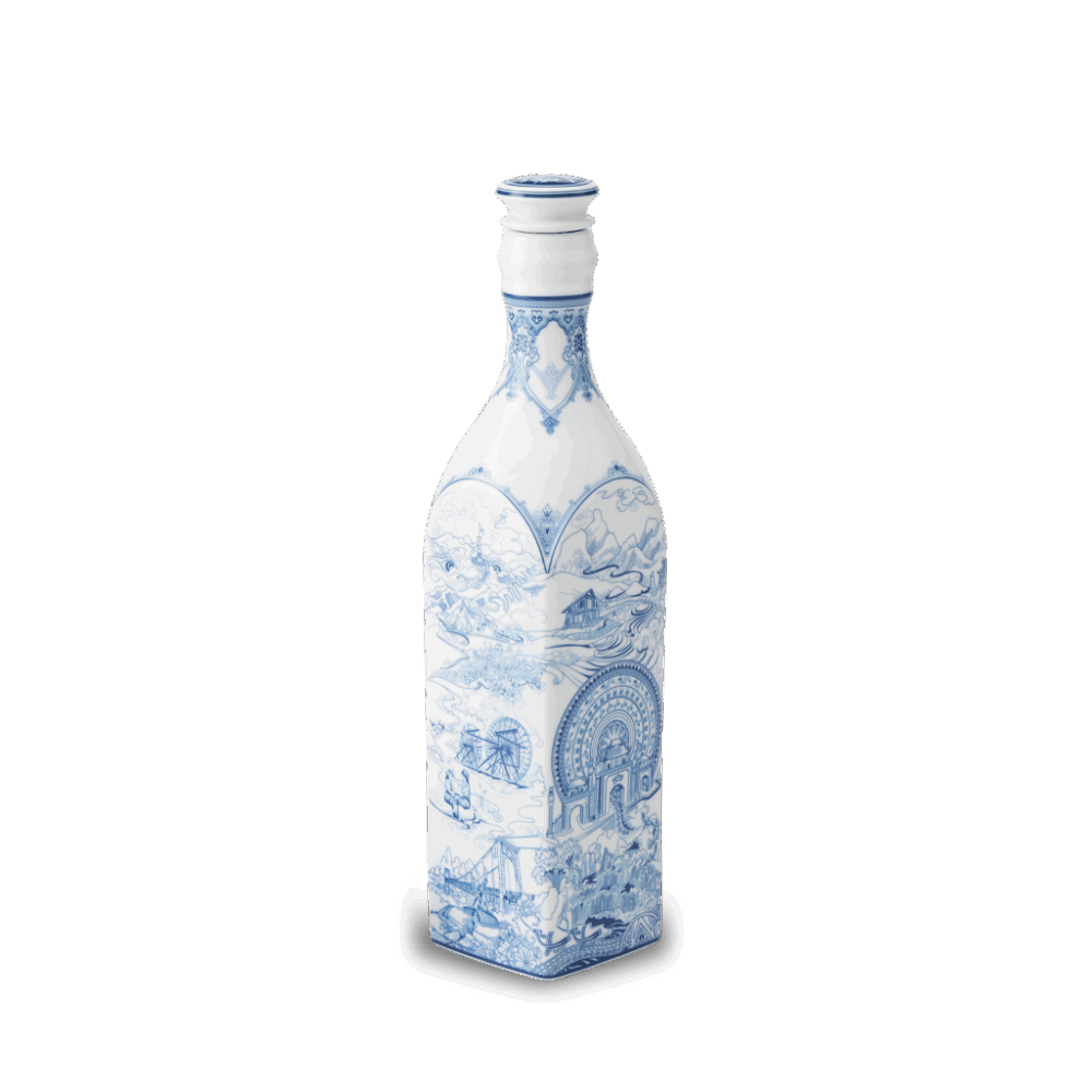 Chai sứ dưỡng sinh vuông 1.0 L + nắp (K1) - Dưỡng Sinh - Nam Quốc - Miền núi phía Bắc A001_691031VNBgomminhlong.com