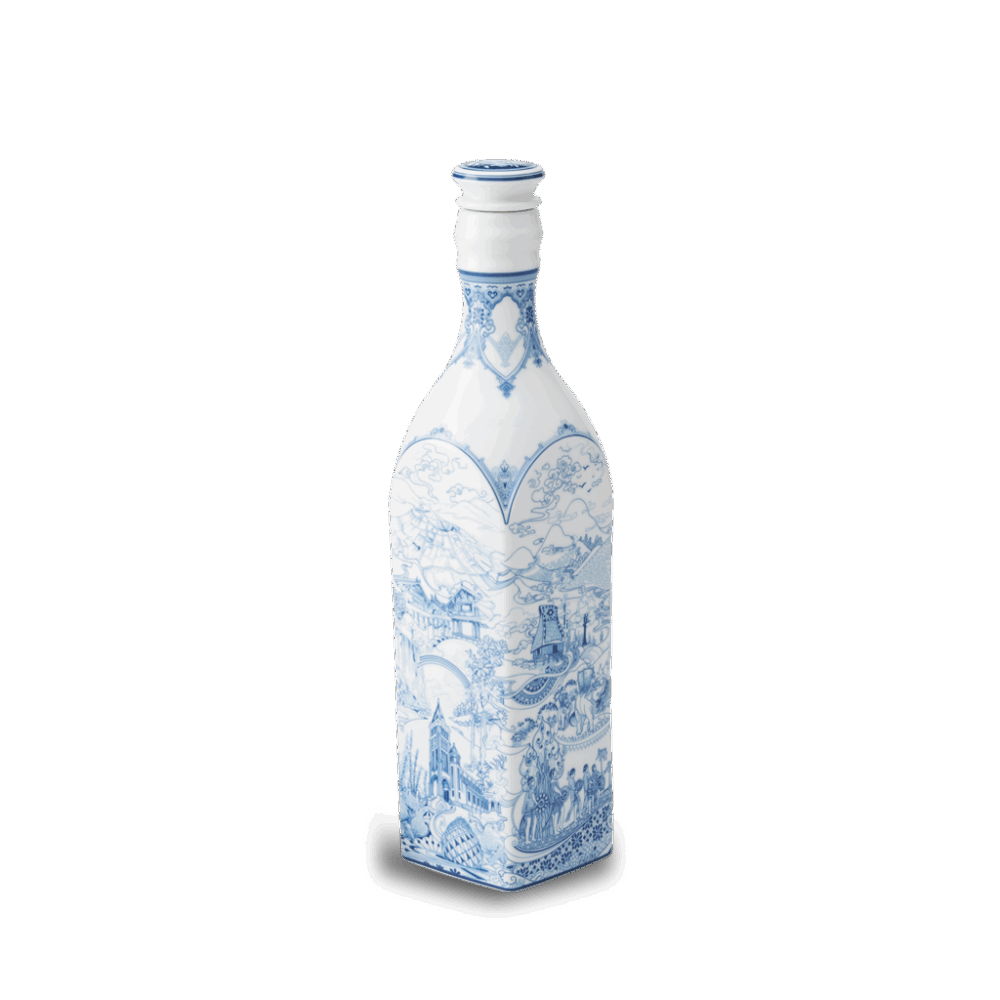 Chai sứ dưỡng sinh vuông 1.0 L + nắp (K1) - Dưỡng Sinh - Nam Quốc - Tây Nguyên A001_691031VTNgomminhlong.com