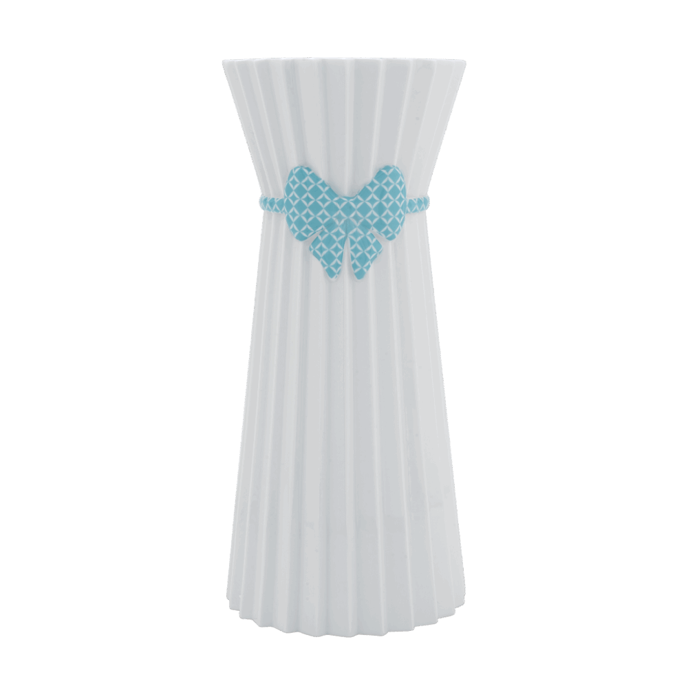 Bình hoa Thanh Tú 30 cm - Bình Hoa - Nơ Xanh Dương A001_693074529Lgomminhlong.com