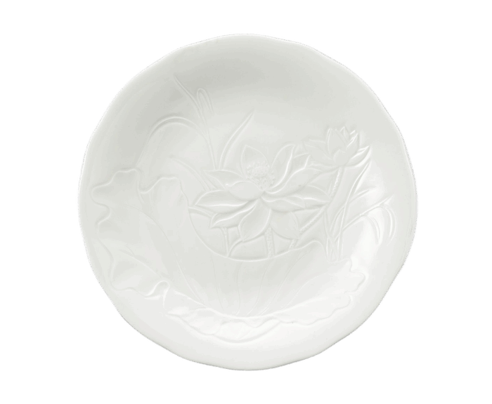  Dĩa tròn 27 cm - Sen IFP - Trắng Ngà A001_582736000gomminhlong.com