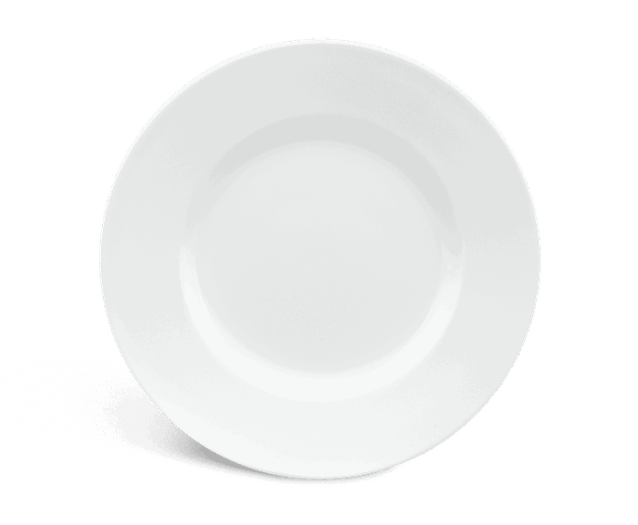  Dĩa tròn 25 cm - Camellia - Trắng A001_042560000gomminhlong.com