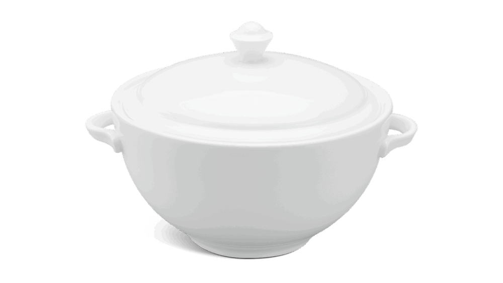Thố 18 cm + nắp - Camellia - Trắng A001_061822000gomminhlong.com