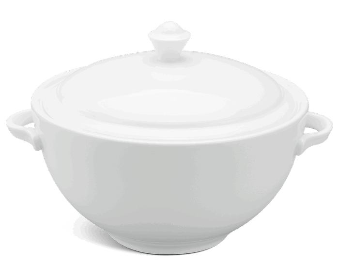  Thố 18 cm + nắp - Camellia - Trắng A001_061822000gomminhlong.com