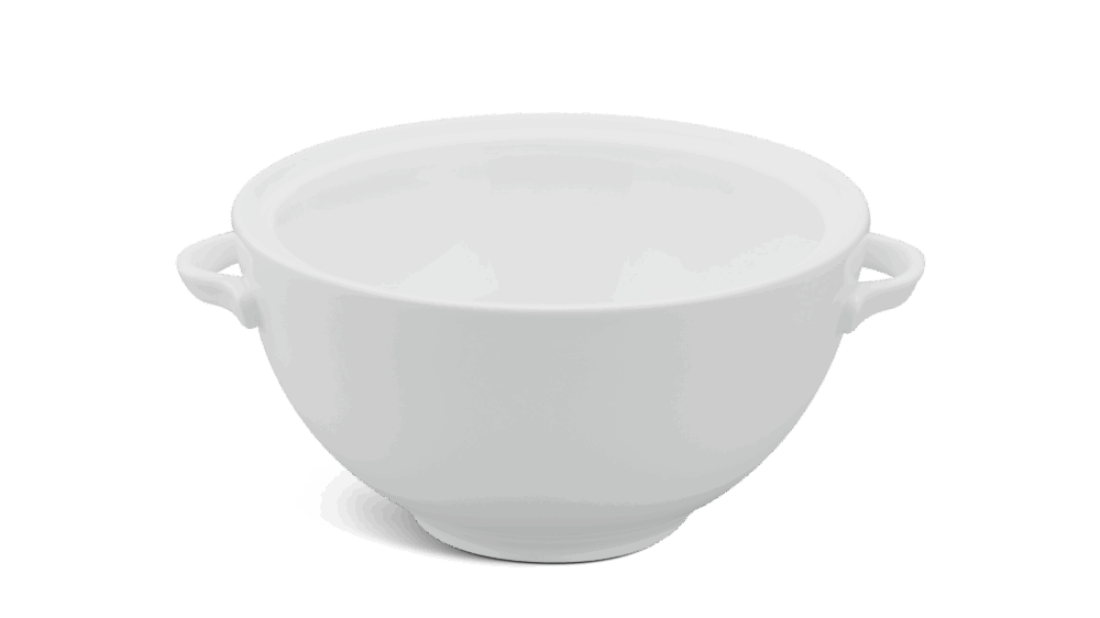 Thố 18 cm + nắp - Camellia - Trắng A001_061822000gomminhlong.com
