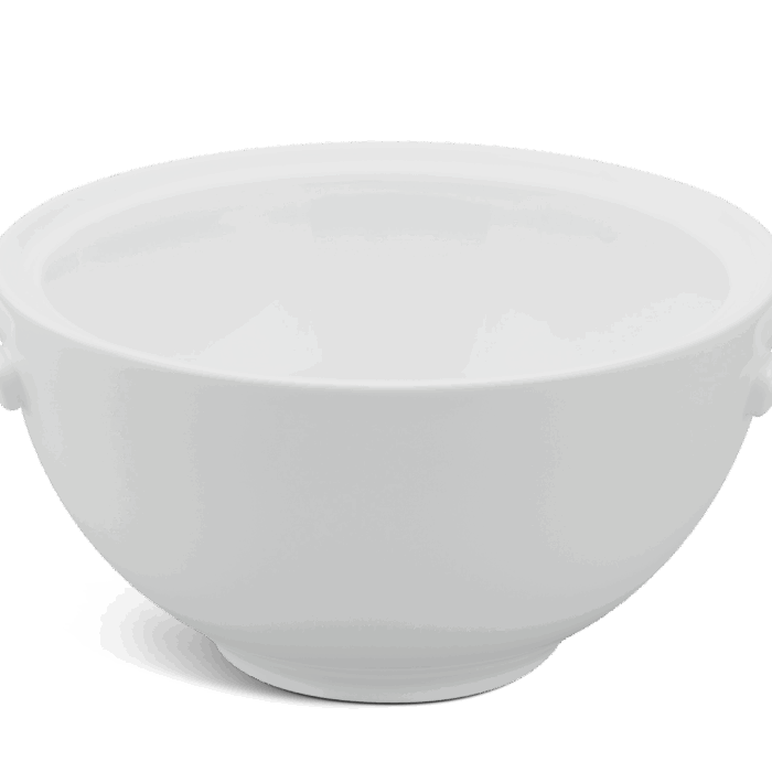  Thố 18 cm + nắp - Camellia - Trắng A001_061822000gomminhlong.com