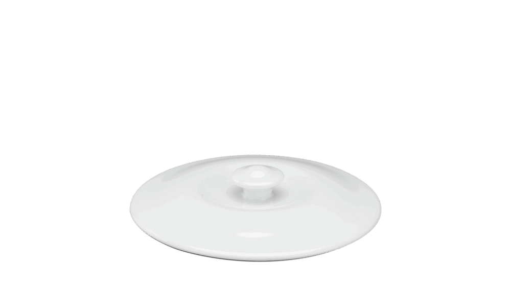Thố trung + nắp - Daisy - Trắng A001_063335000gomminhlong.com