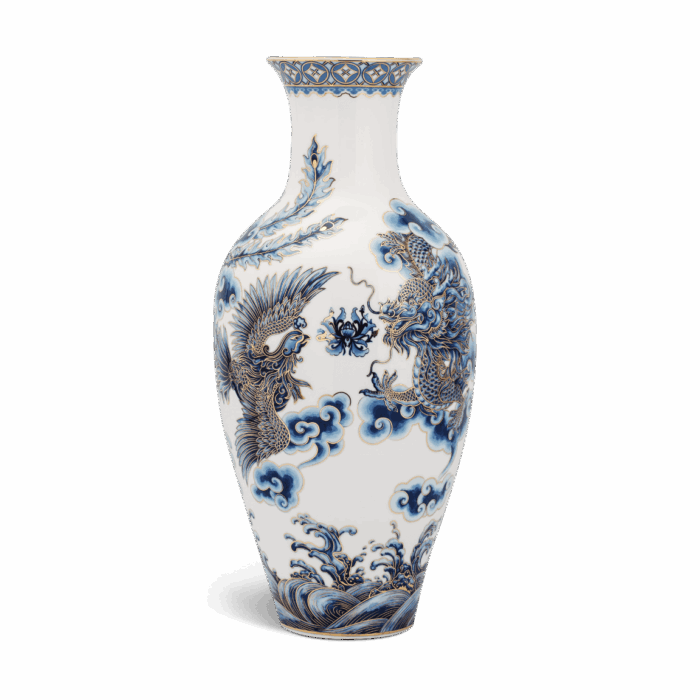  Bình hoa 45 cm - Tứ Linh A001_114554074gomminhlong.com