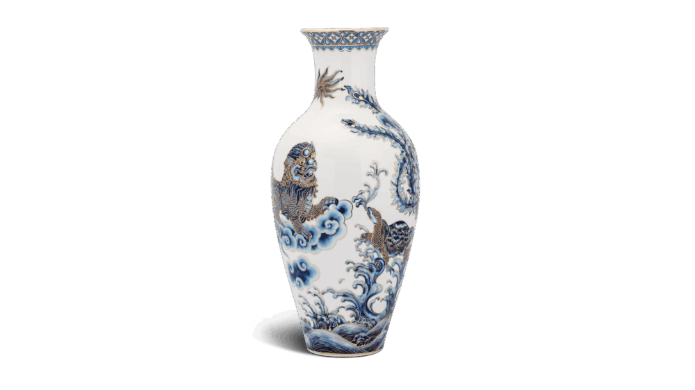 Bình hoa 45 cm - Tứ Linh A001_114554074gomminhlong.com