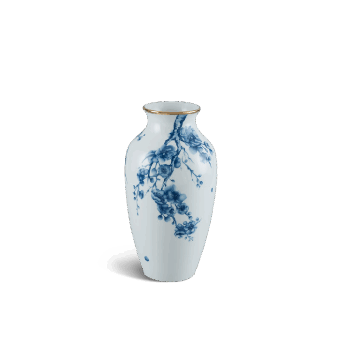 Bình Hoa 27 cm - Bình Hoa - Hoa Đào Cobalt A001_112776352gomminhlong.com
