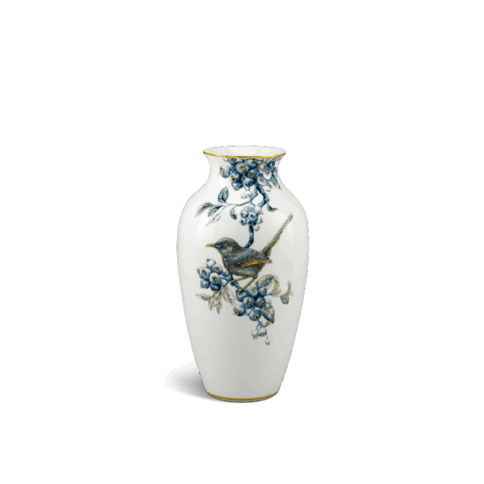 Bình hoa 27 cm - Bình Hoa - Chích Chòe & Quả Quất - Cobalt Vàng A001_112776396CVgomminhlong.com
