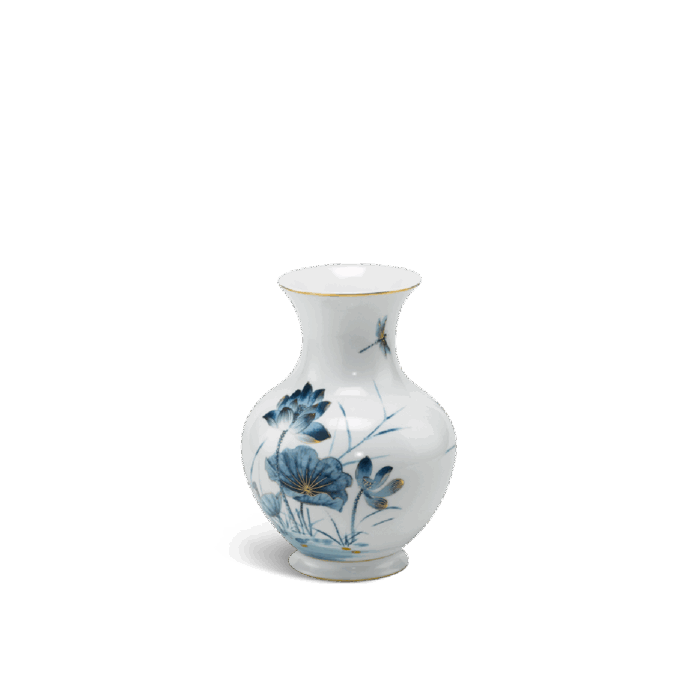  Bình Giỏ Hoa 22 cm - Bình Hoa - Sen Vàng A001_692201345gomminhlong.com
