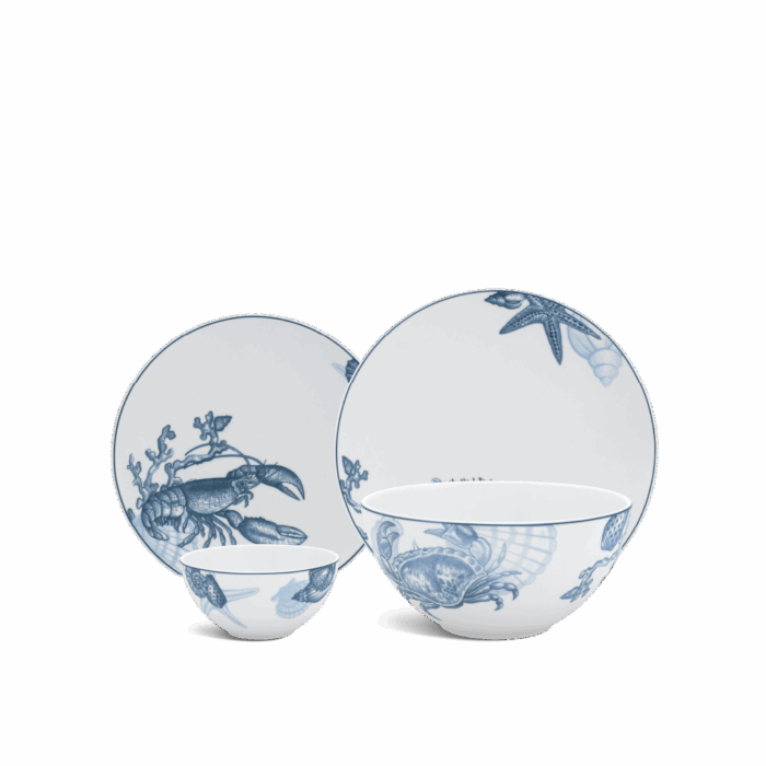  Bộ đồ ăn 9 sản phẩm - Timeless - Đại Dương Sương Mờ A001_09LLT518gomminhlong.com