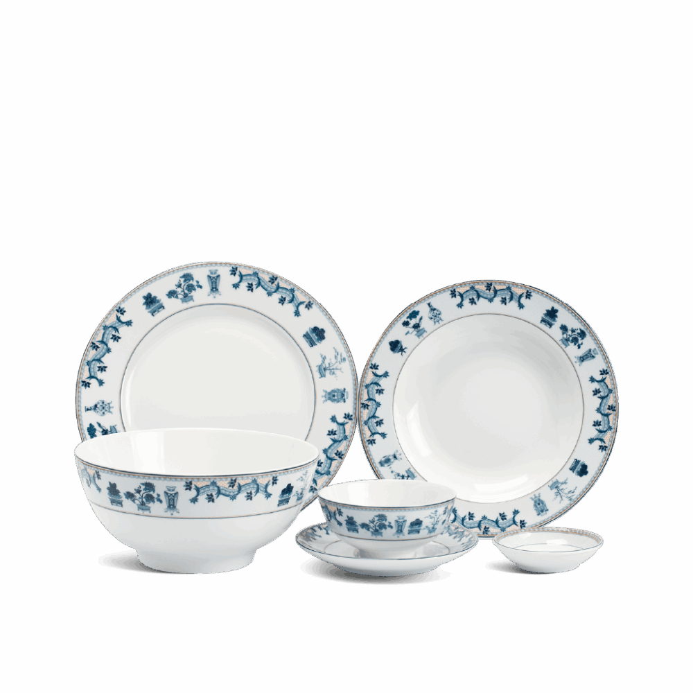 Bộ đồ ăn 10 người 36 sản phẩm - Jasmine - Tứ Quý A001_36133gomminhlong.com