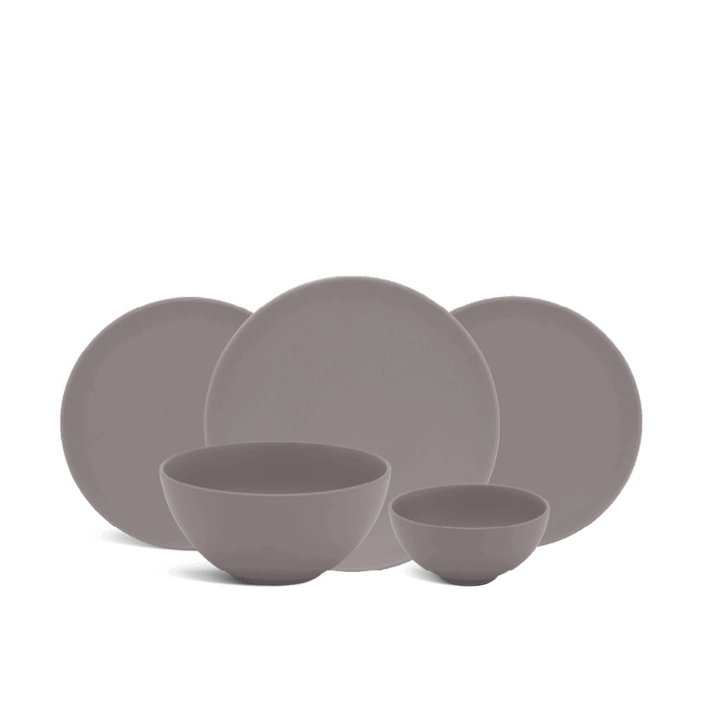 Bộ đồ ăn 17 sản phẩm - Timeless - Màu Xám 3 A001_17LLT515gomminhlong.com