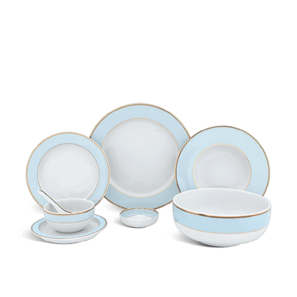 Bộ đồ ăn 30 sản phẩm - Gastroline - Xanh Ngọc A001_3006A1489gomminhlong.com