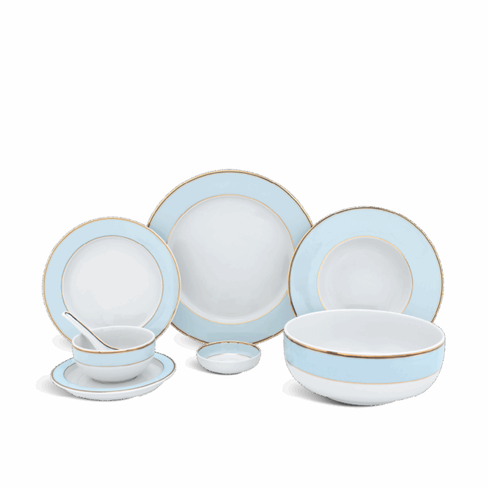 Bộ đồ ăn 30 sản phẩm - Gastroline - Xanh Ngọc A001_3006A1489gomminhlong.com