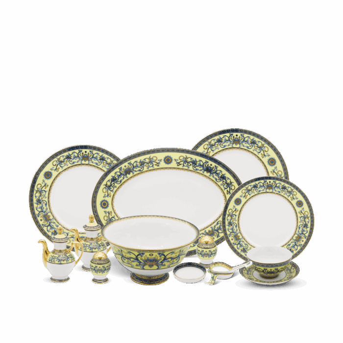 Bộ đồ ăn 6 người Á 40 sản phẩm - Hoàng Cung - Hoàng Liên A001_4006DG460gomminhlong.com