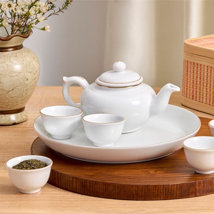  Bộ trà 0.35 L - Misc Assortment - Chỉ Vàng A001_01357201403gomminhlong.com