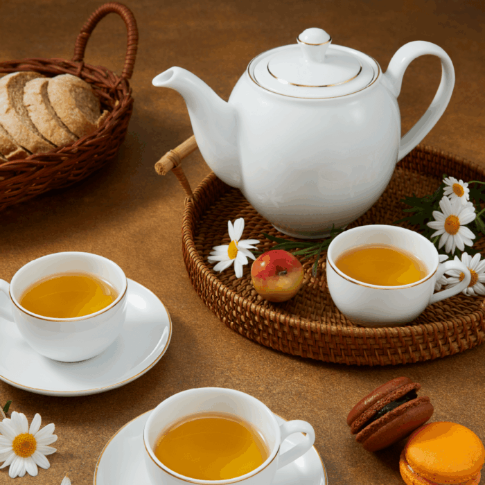  Bộ trà 0.5 L - Camellia - Chỉ Vàng A001_01503801403gomminhlong.com